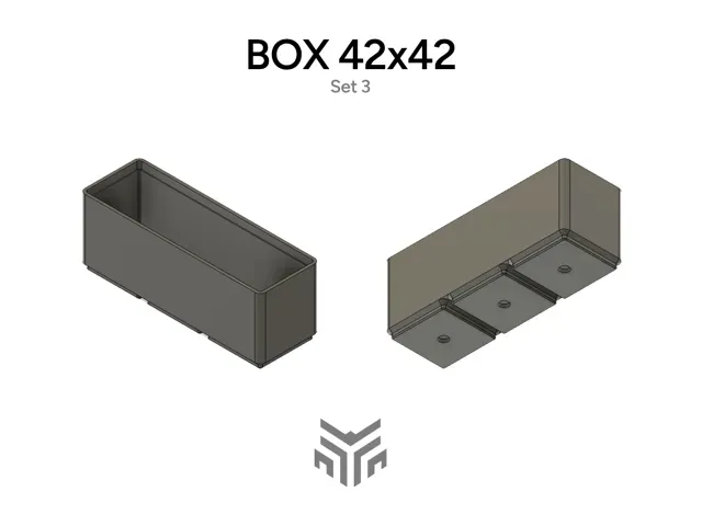 Gridfinity 42×42 Boxes w/ Full & Half Box | Set 3 — Фото 9 из 9