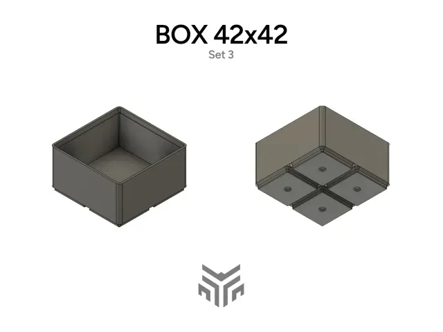 Gridfinity 42×42 Boxes w/ Full & Half Box | Set 3 — Фото 4 из 9
