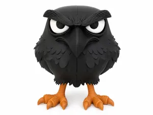 Grumpy Crow