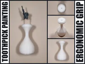 Toothpick Painting Ergonomic Grip Painting Handle
