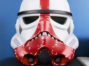 Star Wars Incinerator Trooper BS helmet stand