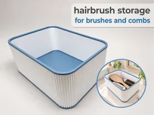 Haarbürstenbox – Badezimmer-Box (Serie)
