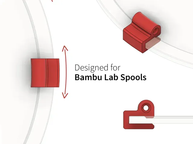 Filament Clip for Bambu Lab Spools — Фото 2 из 9