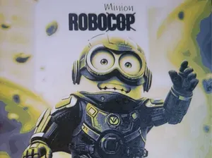 RoboMinion Wall Art