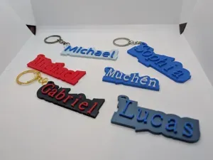 Print Your Name – Modifiable Key Tag