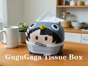 咕咕嘎嘎纸巾盒