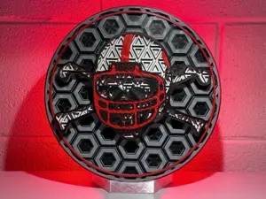 Nebraska Blackshirts Dimensional Mosaic