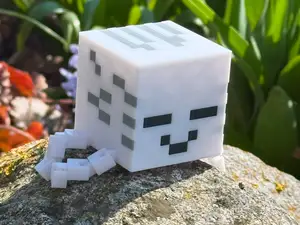 Articulated Happy Baby Ghast Minecraft