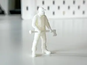 Miniature Man/Lumberjack for your Diorama