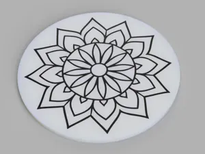 Mandala 2 / Untersetzer / Coaster