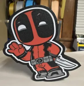 Baby Deadpool Lightbox