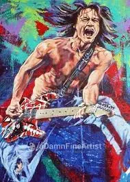 Eddie Van Halen Fine Art — Image 3 of 3
