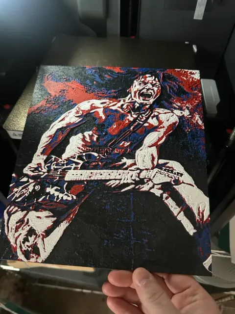 Eddie Van Halen Fine Art — Image 2 of 3