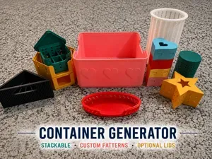 Parametric Container Generator | Custom Organizer