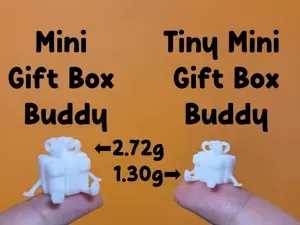 Mini Gift Box Buddy – Tiny Present of Joy!
