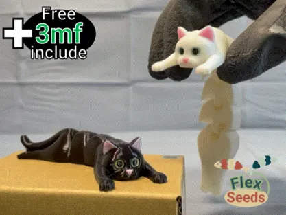 Flexi Holding Cat (Print-in-place) — Фото 2 из 13
