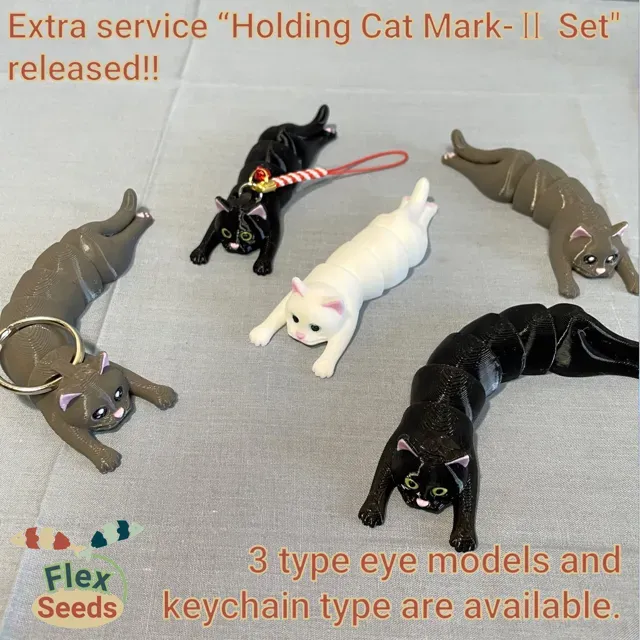 Flexi Holding Cat (Print-in-place) — Фото 5 из 13