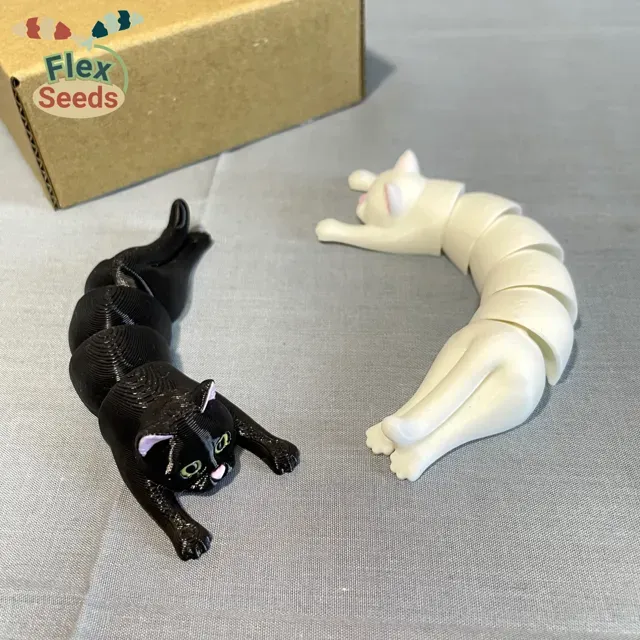 Flexi Holding Cat (Print-in-place) — Фото 8 из 13