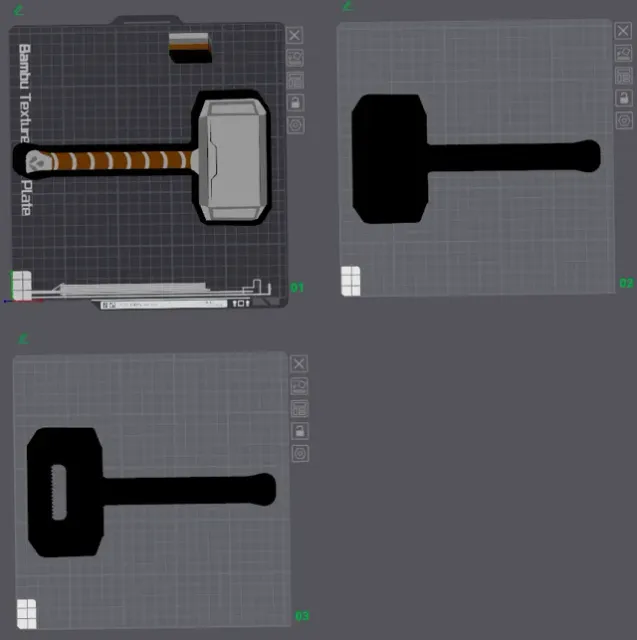 Thor's Hammer Mjolnir LED Lamp — Image 3 of 3
