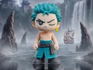 Zoro Flexi Piece - Articulated/Keychain One Piece