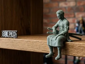 Roronoa Zoro - Shelf Sitting Figure (One Piece)
