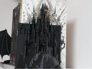 Fantasy Gothic Castle Bookend –  Book Holder