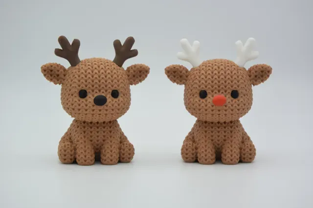 Knitted Reindeer - Christmas — Image 4 of 6