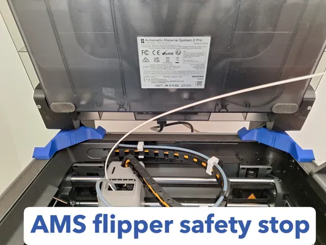Bambulab AMS Flipper Safety Stop for TPU Loading