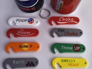 Soda Can Tab Nail Saver – Funny Keychain Opener