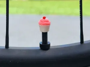 Cupcake Valve Caps! Car&Bicycle! Schrader & Presta