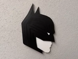 Batman Wall Art Sliced Sculpture