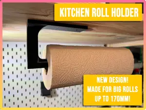 Kitchen Roll Holder - Paper towel BIG Roll Version