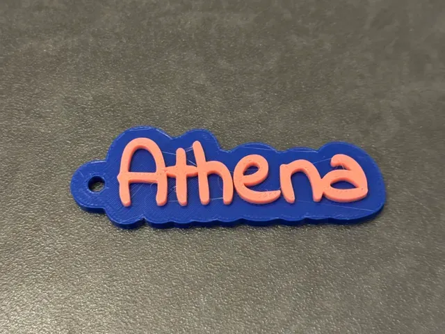 Keychain Athena - Portachiavi Athena