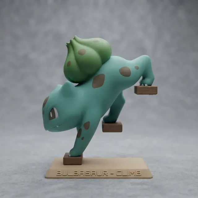 Dynamic Bisasam Action Figure Display Model Deco — Image 6 of 11
