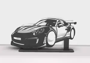 Porsche GT3RS Silhouette