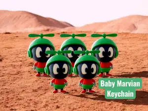 Baby Marvin Keychain