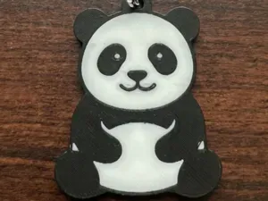 Panda Keychain