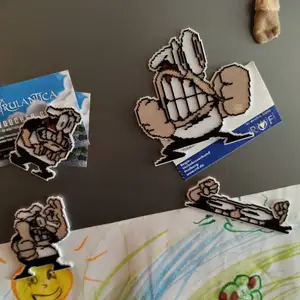 6 Pizza Tower Peppino Fridge Magnets