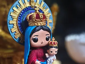 Virgen del pilar Estilo Pop