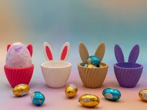 Osterhase Eierbecher