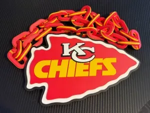 Kansas City Chiefs Oversized Hype Chain V.1