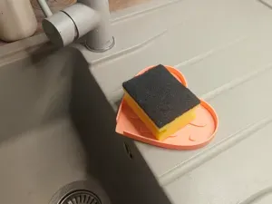 soap dish / sink tray "HEART"