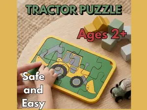 Tractor Toddler Puzzle (Ages 2+)