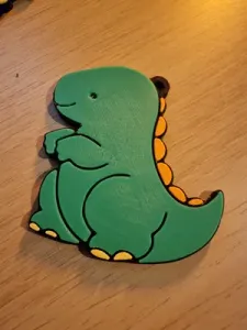 Baby T-Rex Keychain