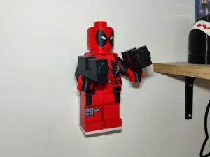 Big Brick Support (3M Command) -Hole-free mounting