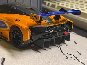 McLaren 720s GT3 Mini-Z rear diffuser replacement