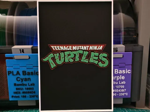 Teenage Mutant Ninja Turtles Poster - Hueforge Art