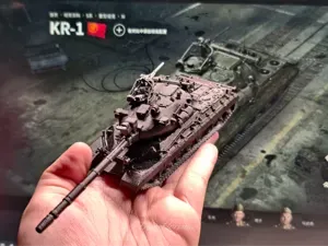 KR-1 坦克世界KR1重型坦克 1:72