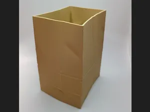 Papiertuete als stilvolle Deko Box V1