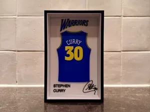 Stephen Curry Golden state Warriors - Jersey Frame